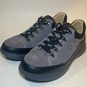 Samuel Hubbard Gray Suede Performance Walker Handmade Sneaker 9.5 Wide Men’s